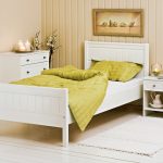Harmonie enkel seng – Sort eller hvit 1