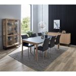 SKOVBY SM27 spisebord – Eik/Sort/Mocca/Valnøtt/Bøk 8