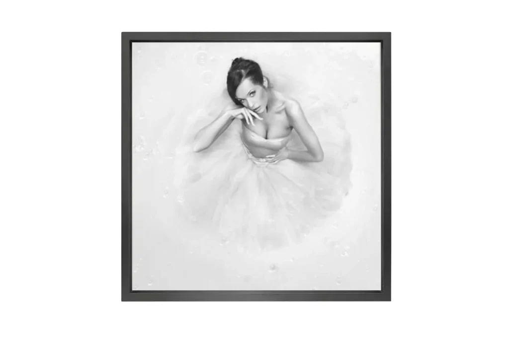 Ballet danser 120×120 Canvas