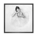 Ballet danser 120×120 Canvas 2
