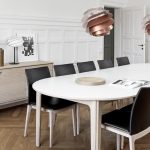 SKOVBY SM112 bord m/2 plater – Eik, mocca eller Valnøtt 8
