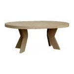 Cleveland rundt spisebord m/2 plater – Natur 3