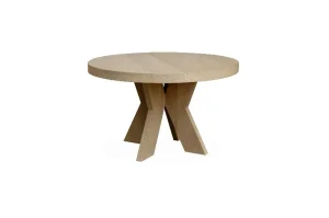 Cleveland rundt spisebord m/2 plater – Natur