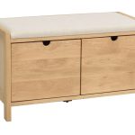 Hillmond Skobenk m/sete B80 – Natur eik 3