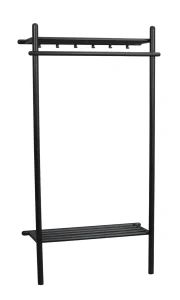 Milford klesstativ B91 – Sort heltre eik