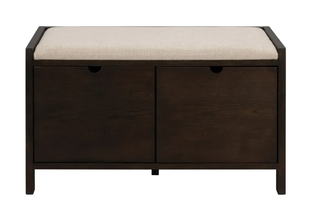Hillmond Skobenk m/sete B80 – Brun eik