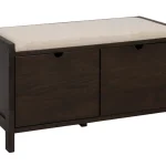 Hillmond Skobenk m/sete B80 – Brun eik 4