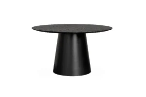 Delta rundt spisebord – Sort