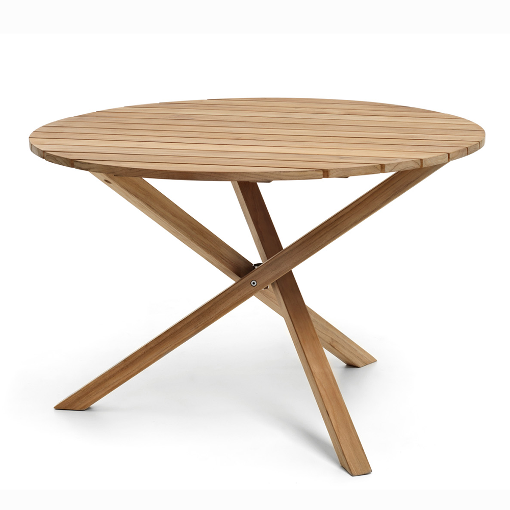 InOut-Form Bord Teak 110ø spisebord