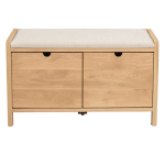 Hillmond Skobenk m/sete B80 – Natur eik 1