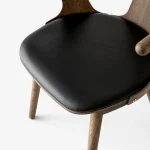 2 stk | In Between Stol SK2 Røkt Eik/Svart Skinn 3