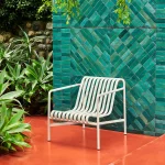 Palissade Loungestol Lav Cream White 4
