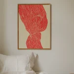 Poster The Line - Red 1