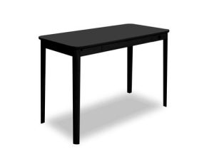 Skovby SM131 Skrivebord B115 cm – Sort m/trestruktur