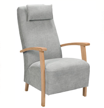 Utha høy stol B64 cm – Danny stoff