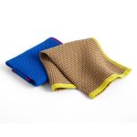 2 stk | Kjøkkenklut Blue/Fuchsia Beige/Yellow 1