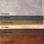 Lazy liten skammel (94×94) – Supersoft – Adore stoff 4