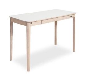 Skovby SM131 Skrivebord B115 cm – hvitlaminert