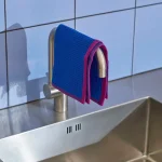 2 stk | Kjøkkenklut Blue/Fuchsia Beige/Yellow 3
