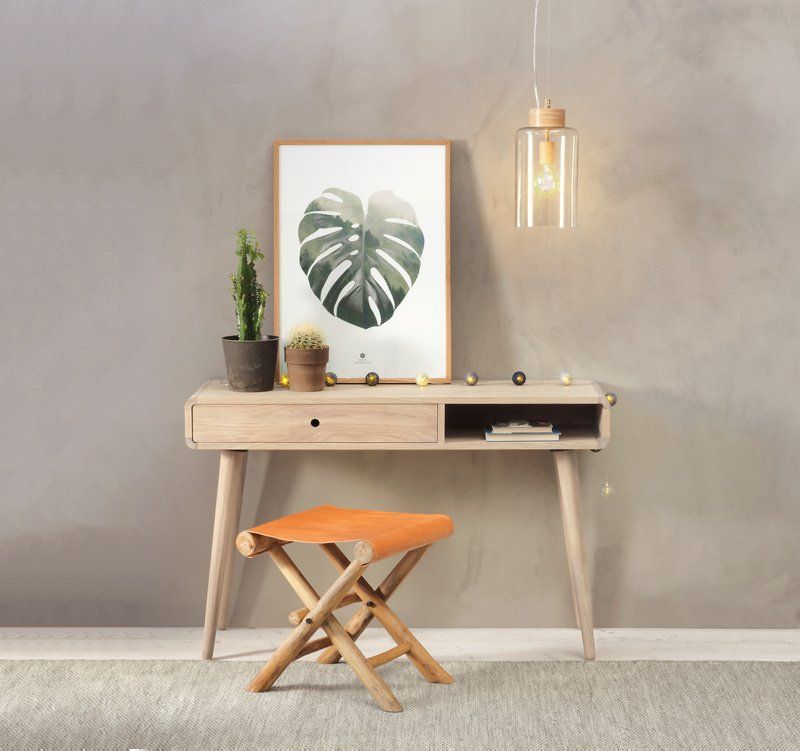 Casø 500 Skrivebord B120 cm – Hvitoljet eik