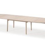 SKOVBY SM78 bord m/2 plater – Eik/Sort/Valnøtt 4