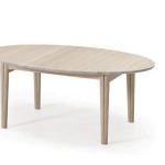 SKOVBY SM78 bord m/2 plater – Eik/Sort/Valnøtt 1