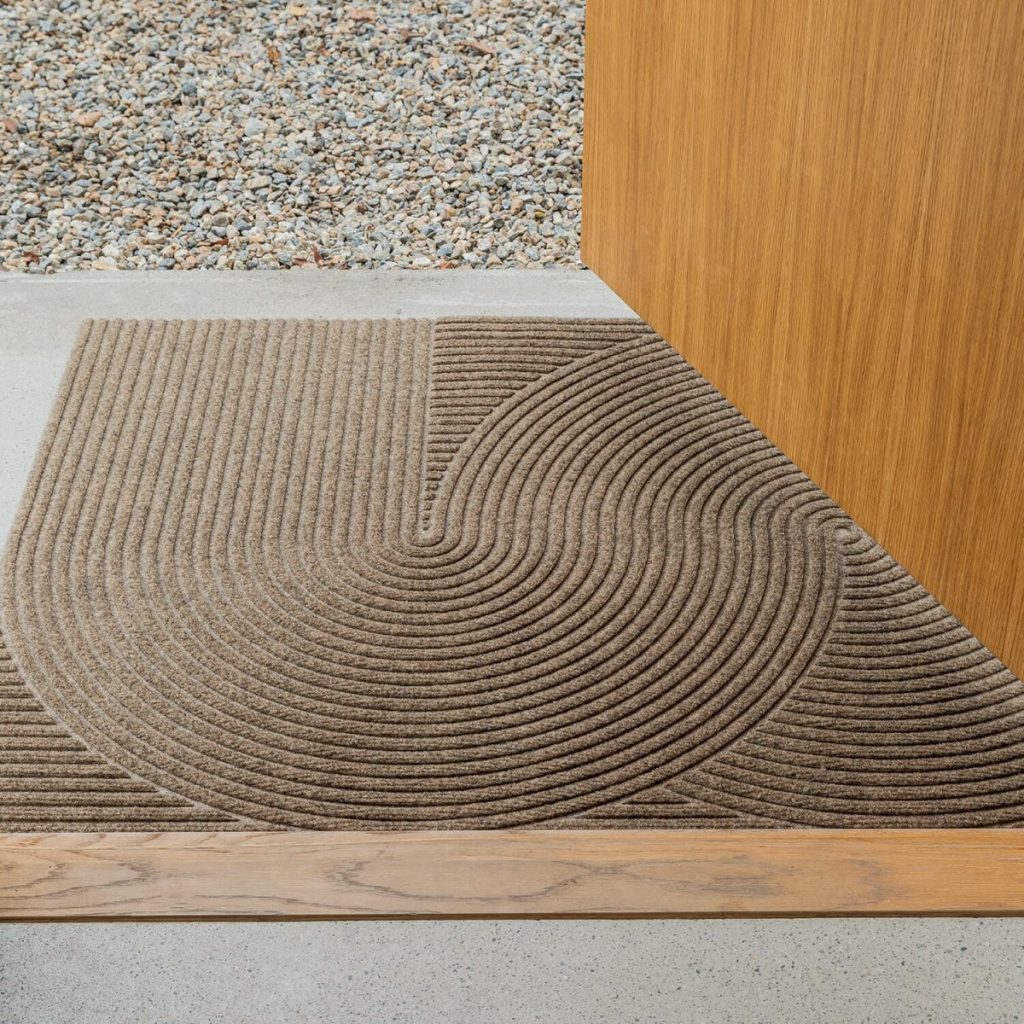 Utendørsmatte Sand