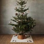 Juletrefot Drape Natur 4