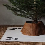 Juletrefot Drape Natur 1