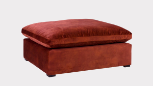 Lazy stor skammel (94×113) – Supersoft – Adore Rust