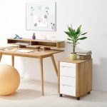 Gazzda Stafa skrivebord B140 cm – Heltre hvitoljet eik 2