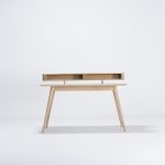Gazzda Stafa skrivebord B140 cm – Heltre hvitoljet eik 3