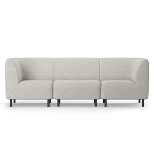 Ygg&Lyng Aften utesofa – 3-seter – Oyster Pebble