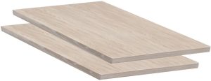 SKOVBY plater til SM112 bord – Eik/Sort/Valnøtt/Mocca