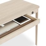 Skovby SM131 Skrivebord B115 cm – Sort m/trestruktur 3
