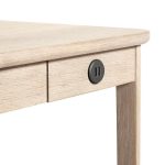 Skovby SM131 Skrivebord B115 cm – Sort m/trestruktur 4
