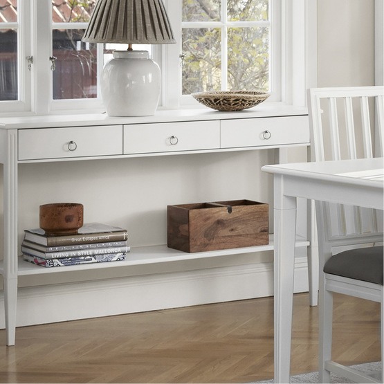 Englesson Stockholm 2.0 Avlastningsbord B130 – Whitewash