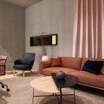 Swedese Wood 3-seter sofa – Balder ull stoff – Valgfri farge 9